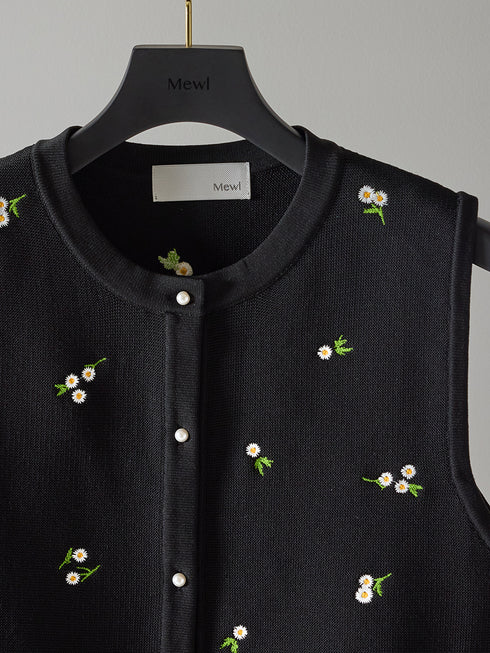 【 予約:9月上旬 】刺繍スポンジベスト /M253-95030